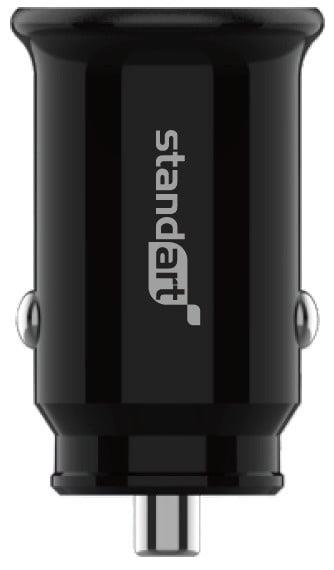 Ładowarka Standart GT-ZJ21, USB/USB Type-C, czarna