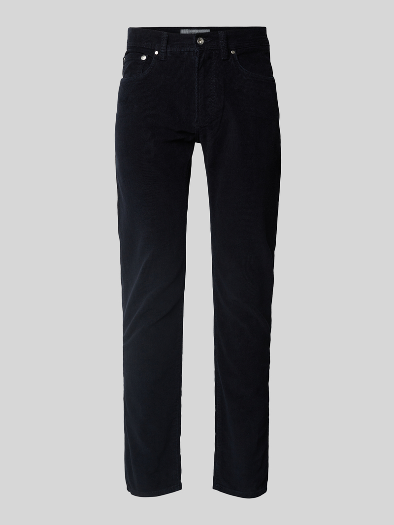 Spodnie sztruksowe o kroju tapered fit model ‘Lyon’
