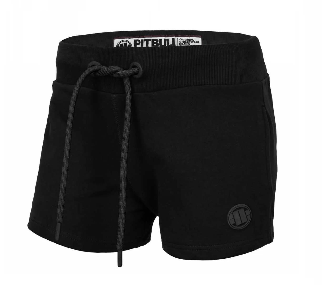 Szorty damskie Pit Bull French Terry 330 Mariposa - Czarne S