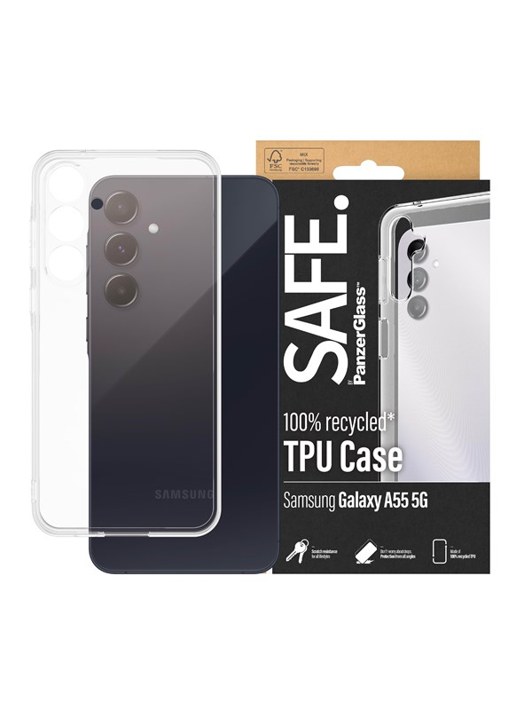 PanzerGlass Etui Safe by HardCase do Galaxy A55 5G, przezroczyste