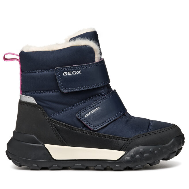 Śniegowce Geox J Trekkyup Boy B Abx J46MBE 0MEFU C4J9B S Niebieski