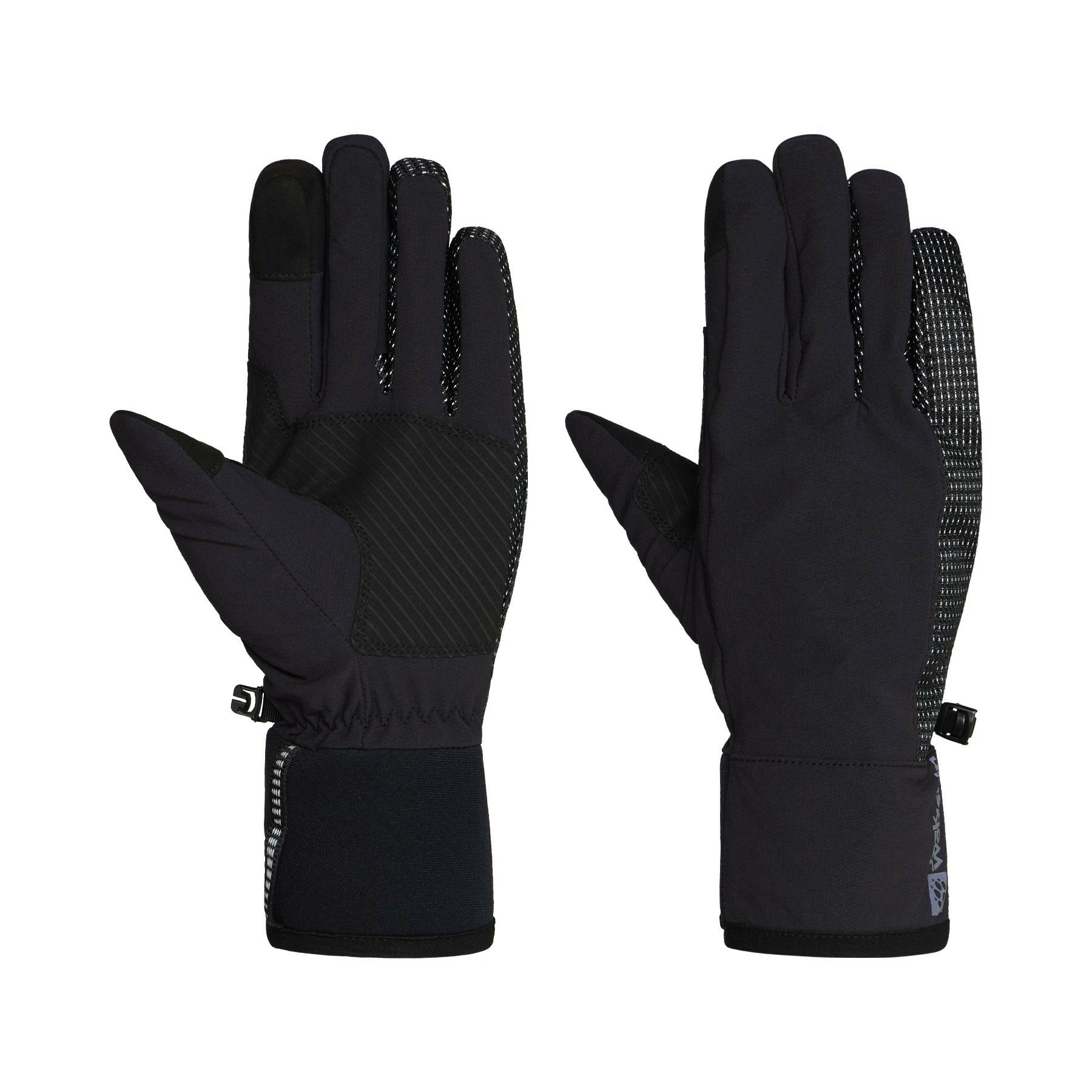 Rękawice Jack Wolfskin GLEAM GLOVES black - S