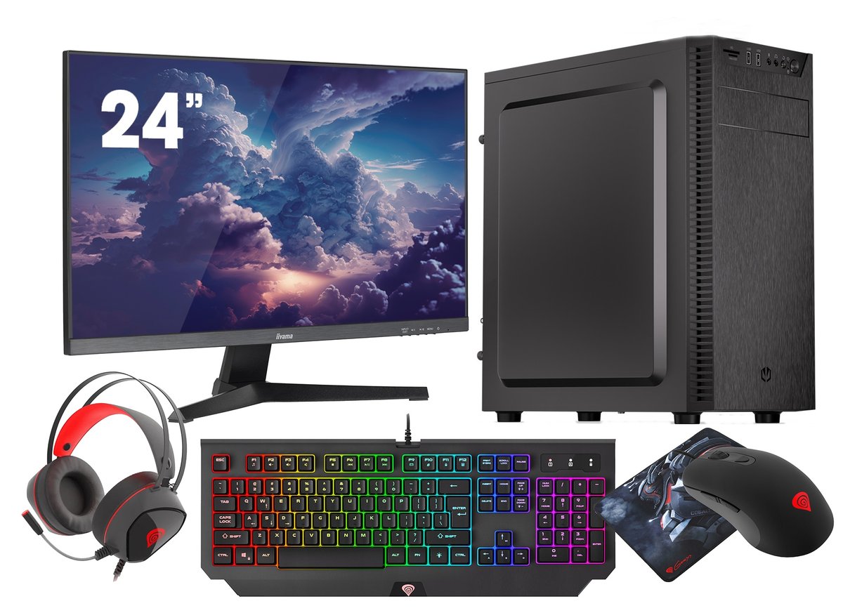 Komputer Vist Pc Solid Ryzen 7 5700G 16Gb Ssd 1Tb Nvme Wifi G-Master 24