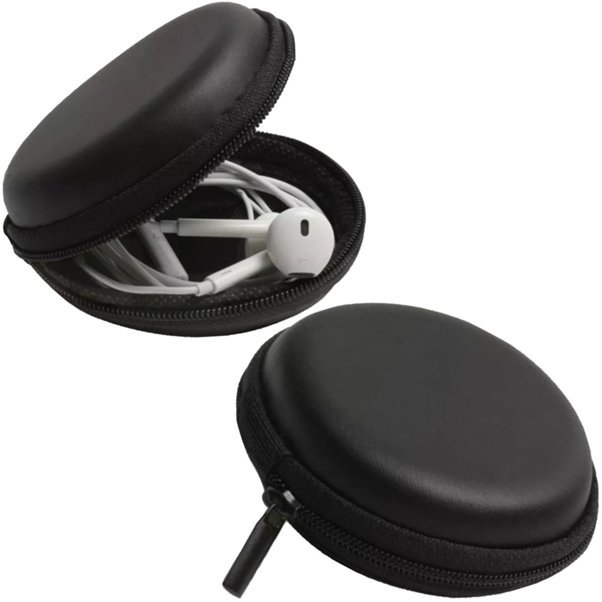 Etui na słuchawki przewodowe czarne