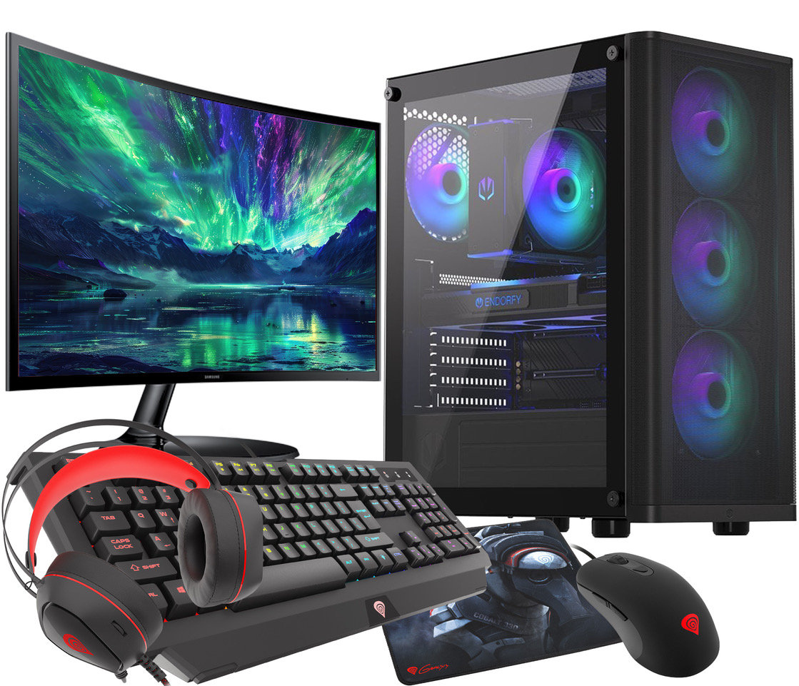 Komputer Gaming Pc Argb Ventum Ryzen 9 5900X Rtx 4060 32Gb Ssd 1Tb Nvme Wifi 27