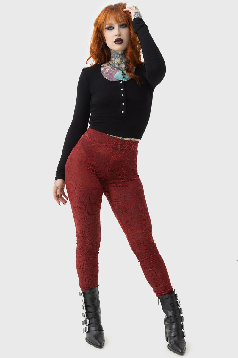 legginsy KILLSTAR - LEPIDOPTERA-M