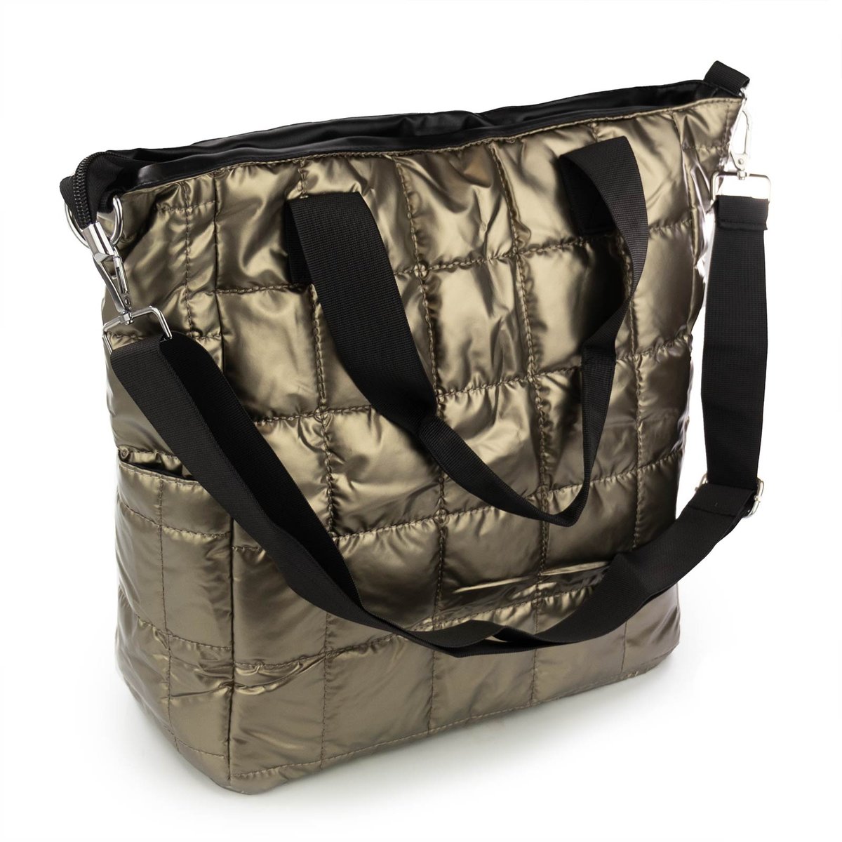 Alessio TOREBKA Damska PIKOWANA TORBA KLASYCZNA Shopper QUILTED