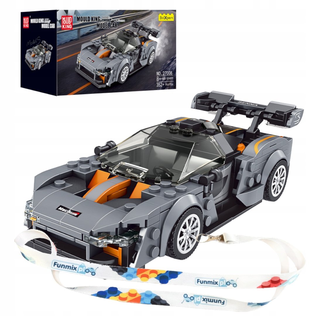 KLOCKI POJAZD TECHNIC SAMOCHÓD SENNA 352 el. MOULD KING 27008 + GABLOTA