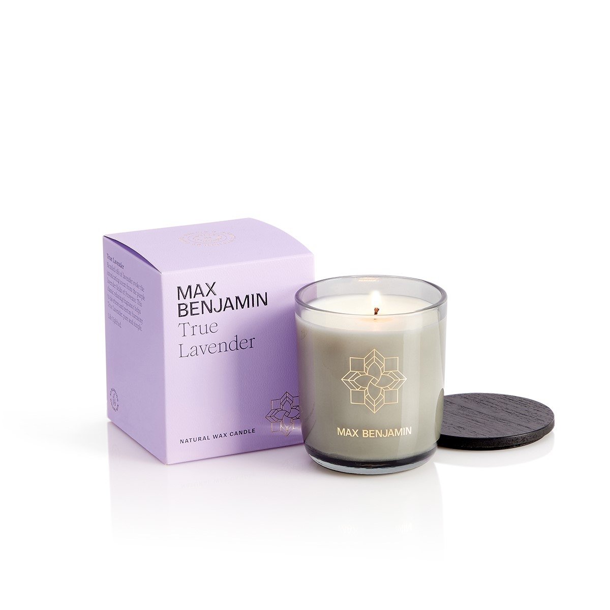 Świeca Classic True Lavender 210 g - Max Benjamin