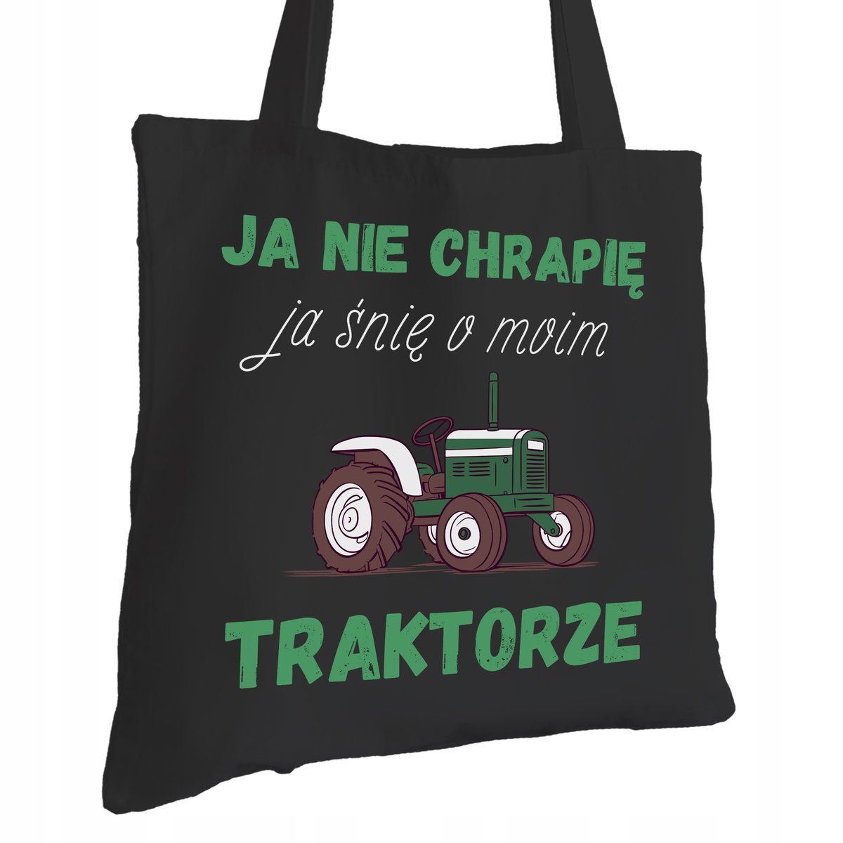 Torba Bawełniana dla Hydraulika Czarna Na Prezent ekologiczna Trwały Nadruk