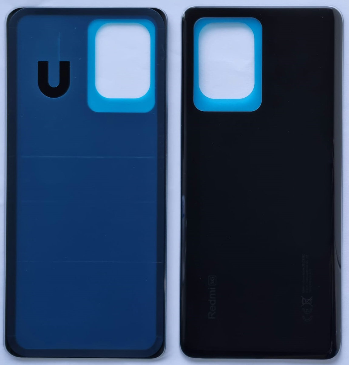 KLAPKA BATERII + KLEJ XIAOMI REDMI NOTE 12 Pro+ CZARNY