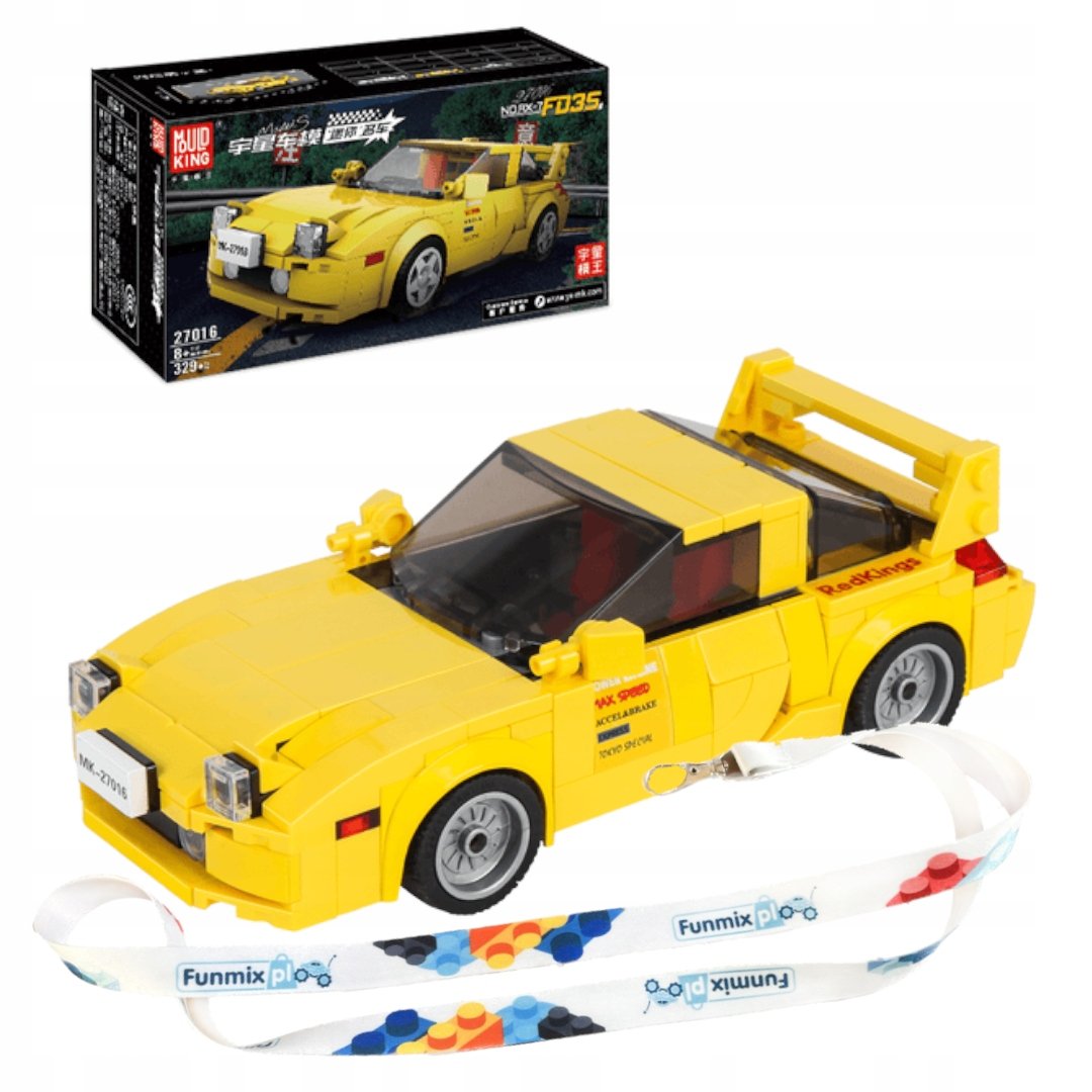 KLOCKI POJAZD TECHNIC RX7 FD35 SPORTOWY 329 el. MOULD KING 27016 + GABLOTA