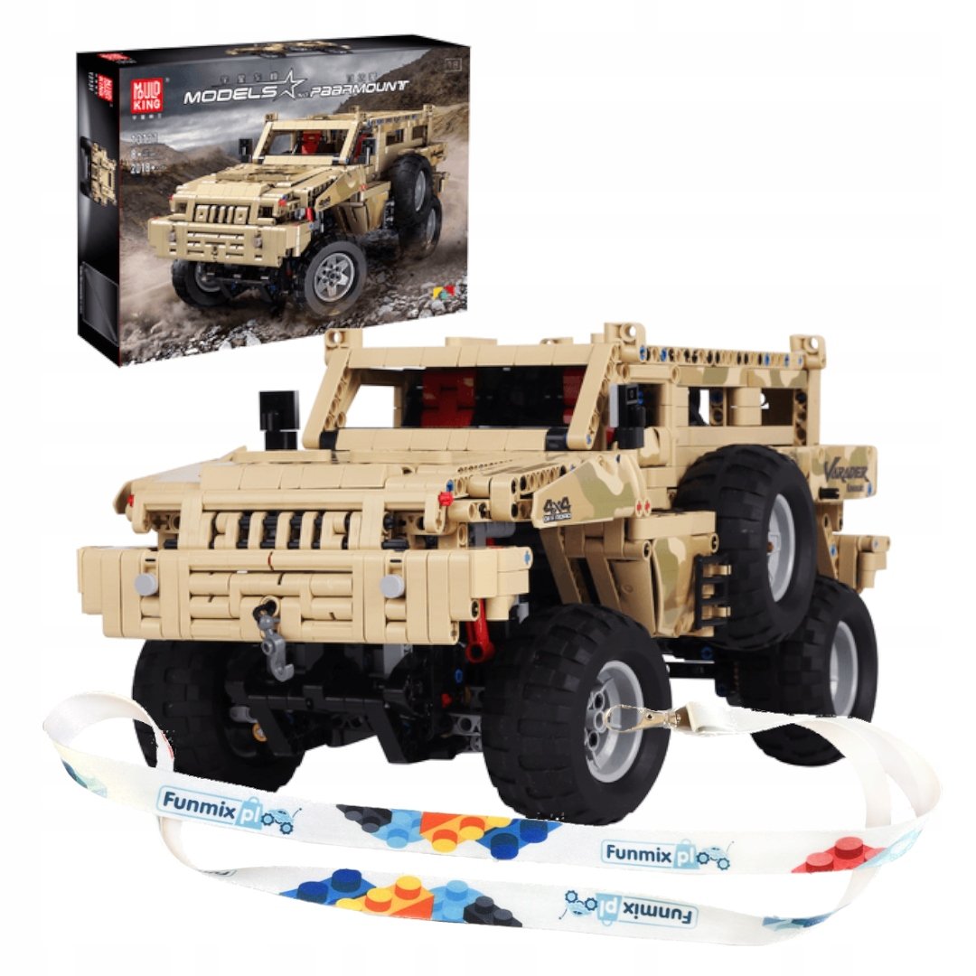 KLOCKI POJAZD TERENOWY AUTO PARAMOUNT 2018 el. MOULD KING 13131