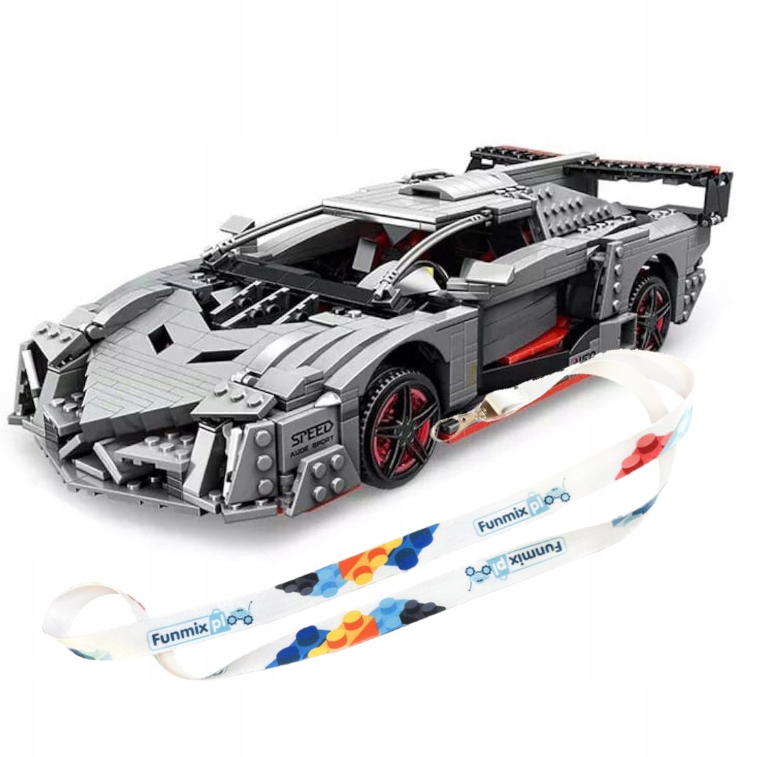KLOCKI KONSTRUKCYJNE POJAZD TECHNIC AUTO WYŚCIGOWE 1170el. MOULD KING 13110
