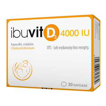 POLPHARMA Ibuvit D3 4000 IU x 30 kaps