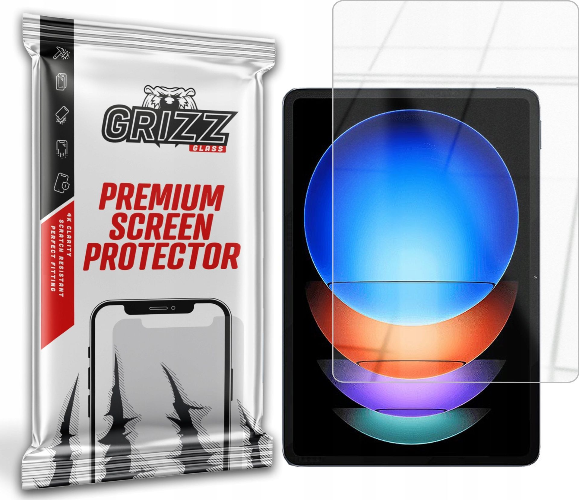 GrizzGlass Szkło hybrydowe GrizzGlass HybridGlass do Xiaomi Pad 6S Pro 12.4