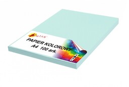 Papier kolorowy A4 80g lazurowy 3628-PK A4 3628-100, Ilość arkuszy: 100 arkuszy