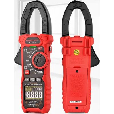 Cyfrowy miernik cęgowy habotest ht208d