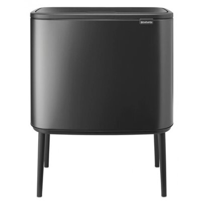 Kosz na śmieci BRABANTIA 233548 Bo Touch Bin 11L+23L Szary