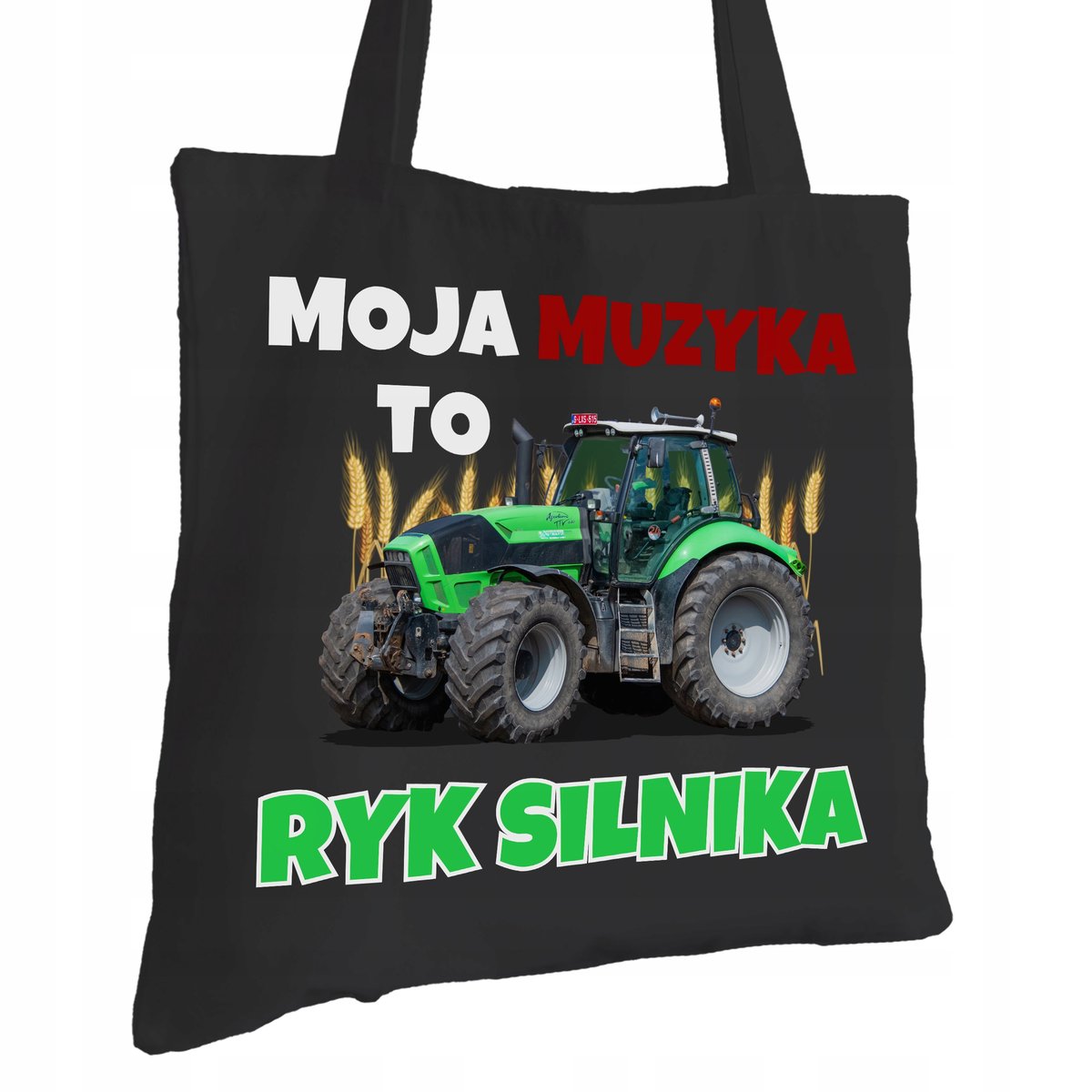 Torba Bawełniana dla Hydraulika Czarna Na Prezent ekologiczna Trwały Nadruk