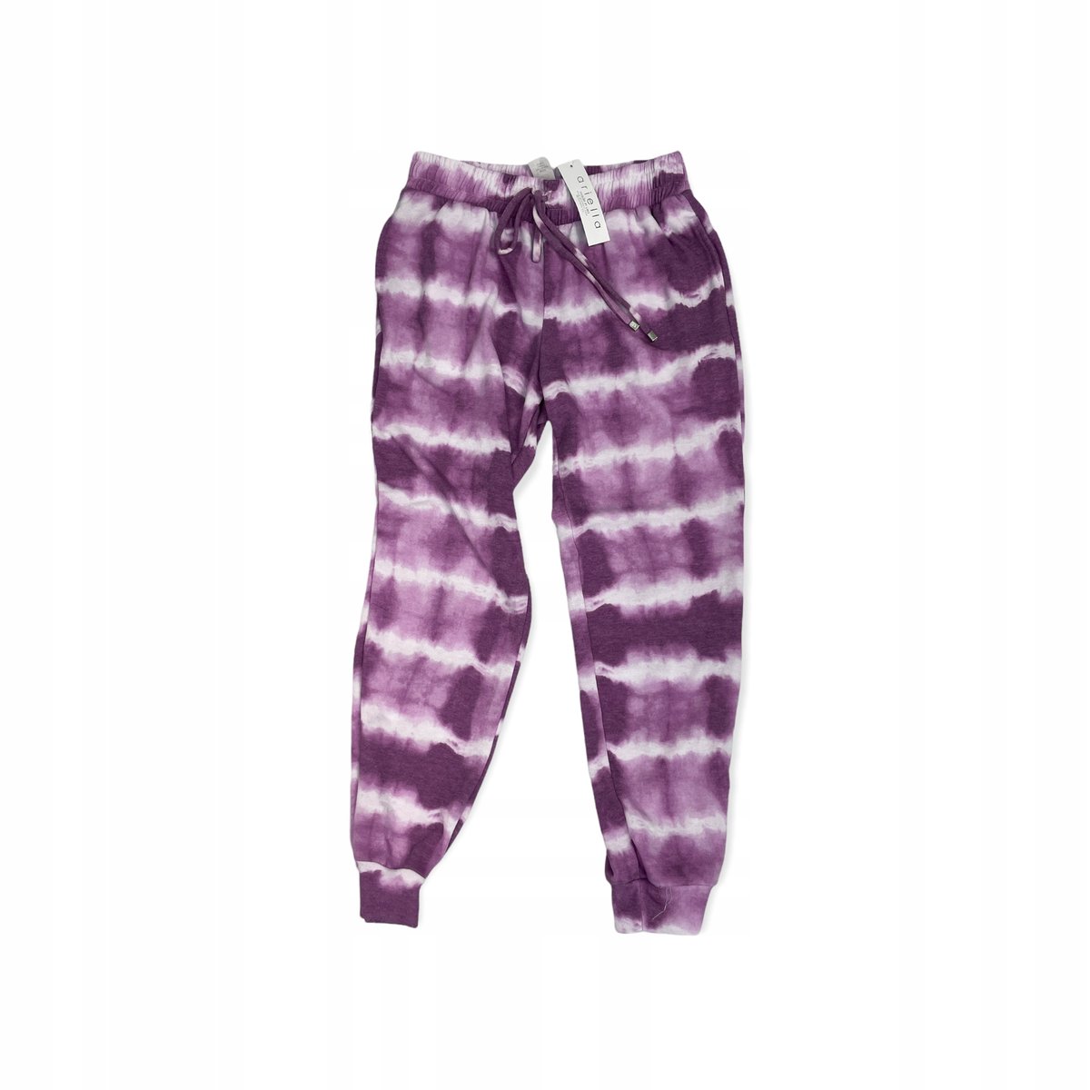 Materiałowe spodnie dresowe damskie ARIELLA S