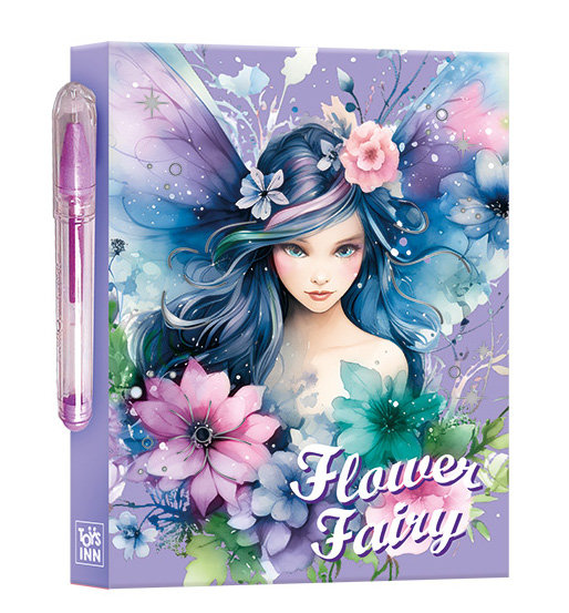 STNUX, zestaw z karteczkami flower fairy iris stn 9292