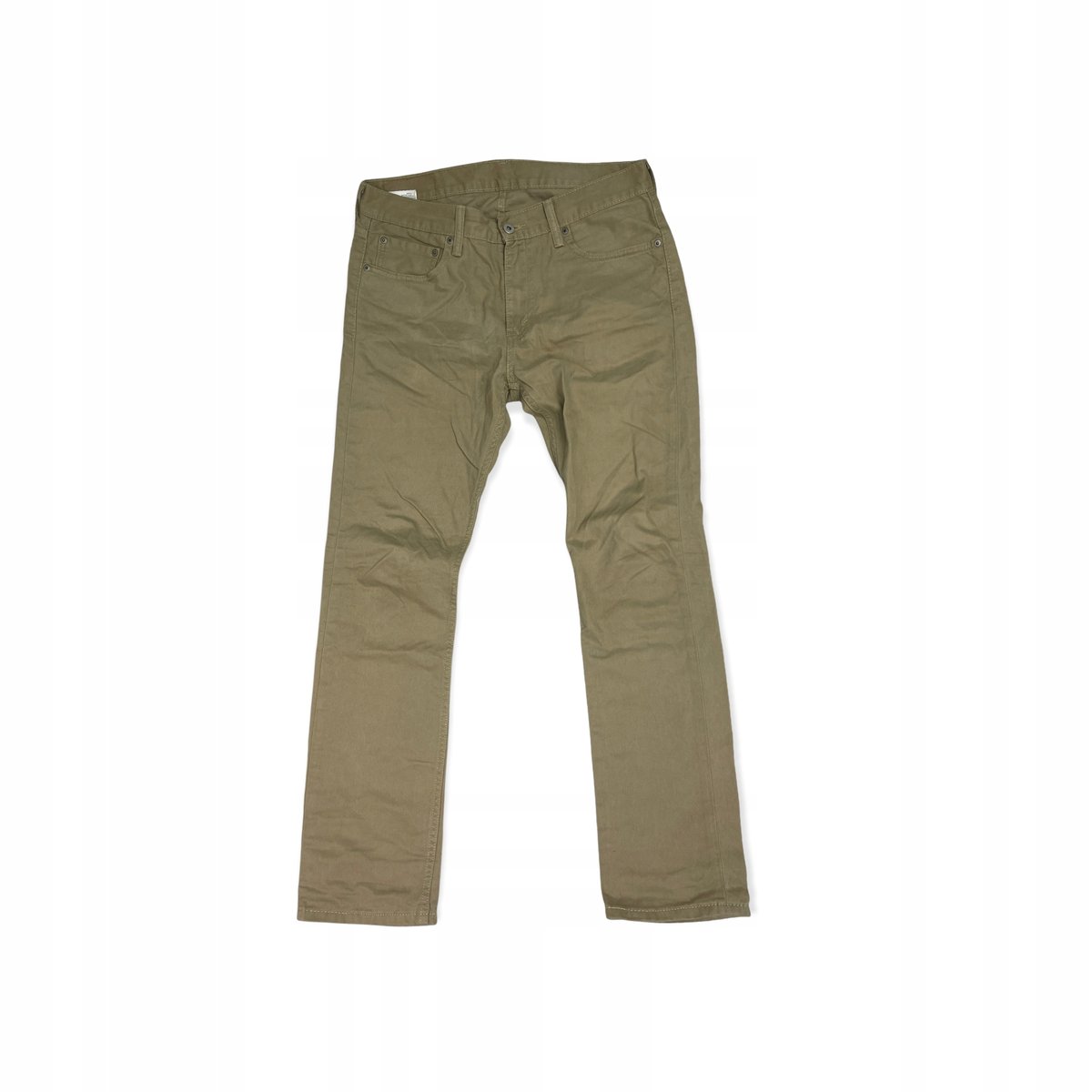 Beżowe spodnie Jeansy damskie LEVIS 510 L30