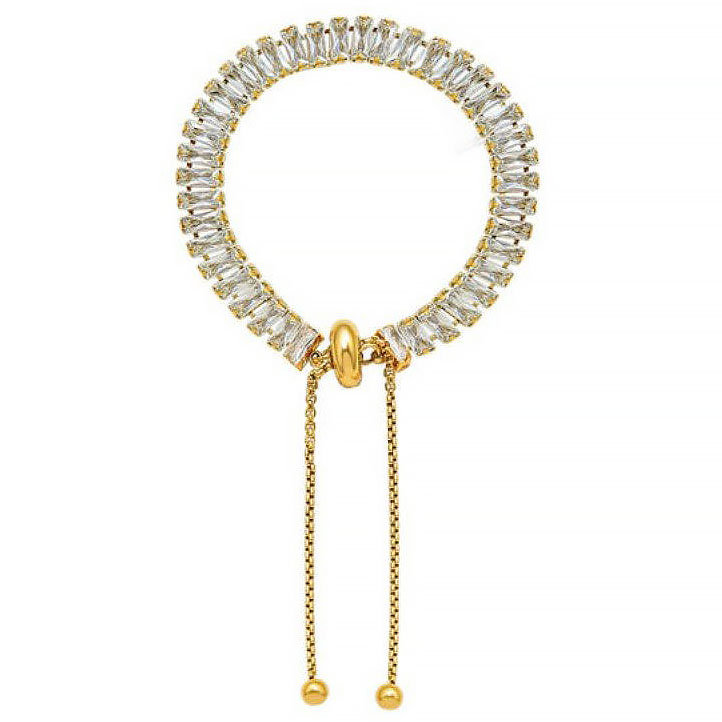 Bransoletka elegancka STAL SZLACHETNA POZŁACANA