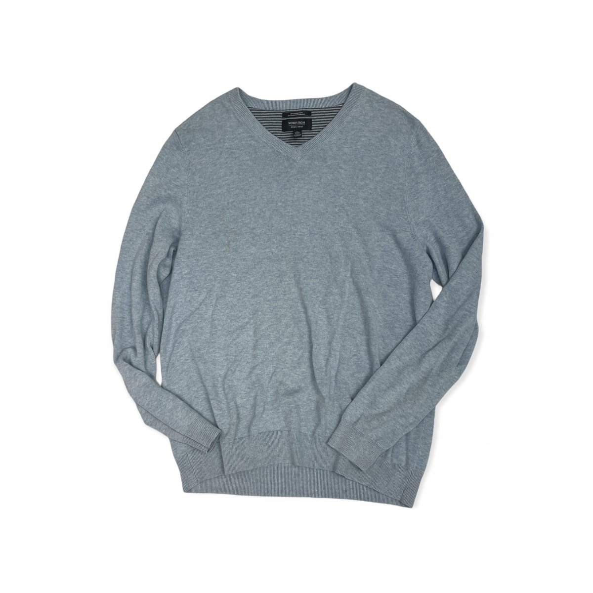 Elegancki niebieski sweter męski NORDSTROM L