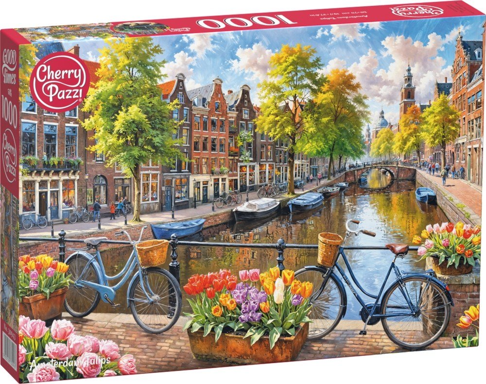 CherryPazzi, puzzle 1000 cherrypazzi  amsterdam tulips 30943