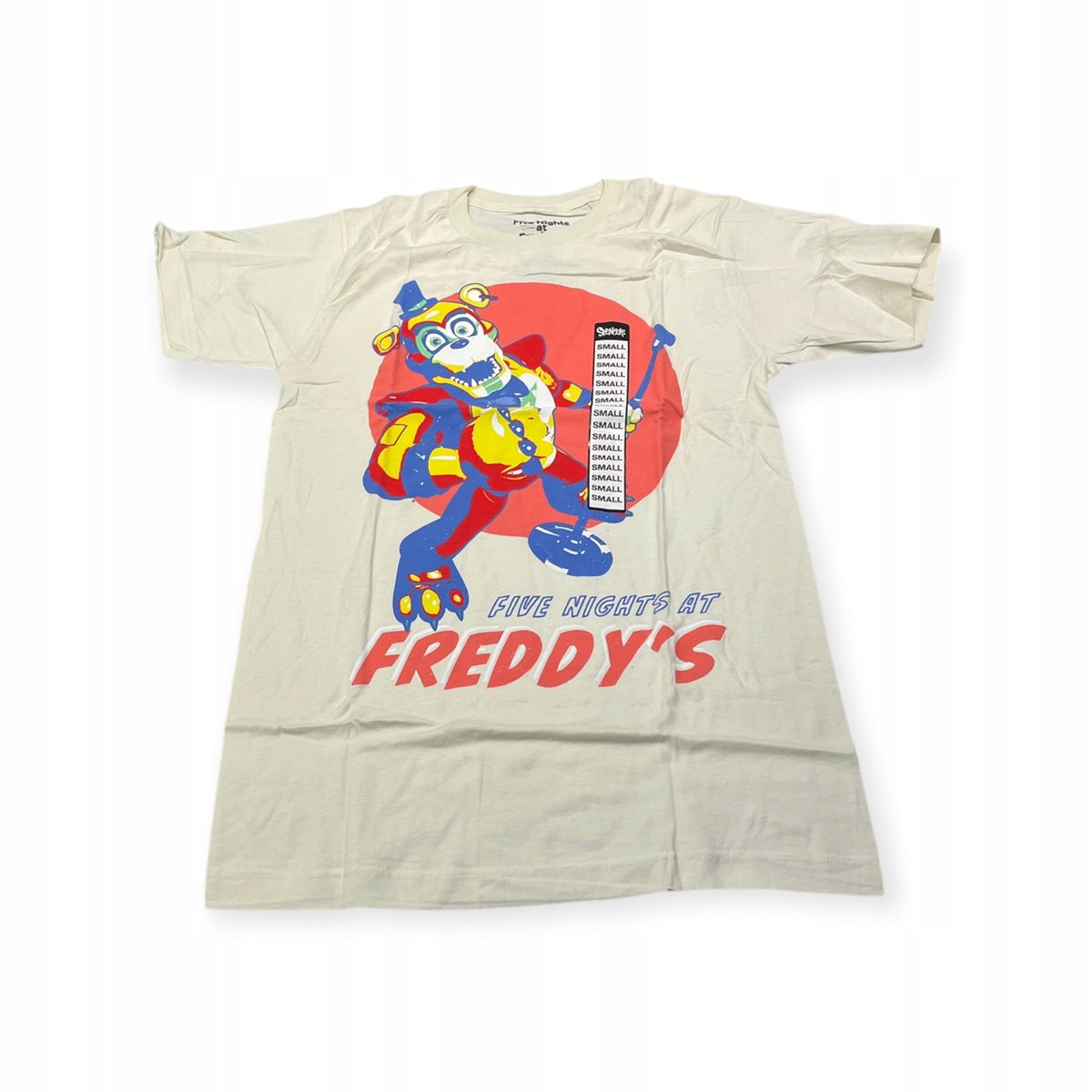 Koszulka T-shirt męski okrągły dekolt SPENCER'S FIVE NIGHTS AT FREDDY'S S