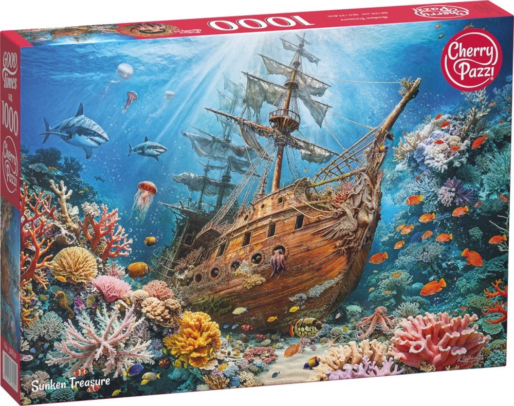 CherryPazzi, puzzle 1000 cherrypazzi sunken treasure 30820