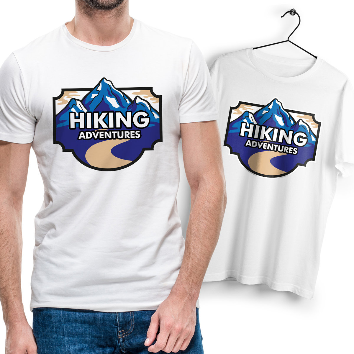 T-Shirt Podkoszulek Męski Outdoor living camping kemping góry Na Prezent