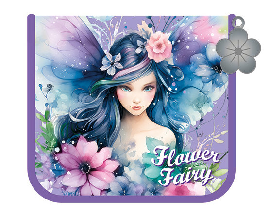 STNUX, portfel flower fairy iris stn 9278
