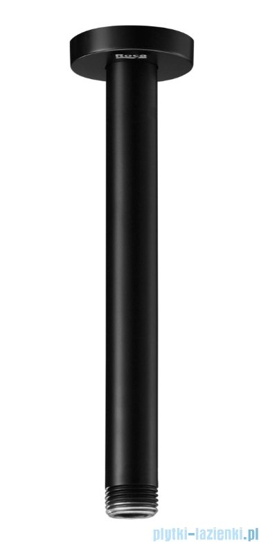 Roca ramię sufitowe do głowic prysznicowych 200mm Czarny Mat A5B0550NB0 | Darmowa dostawa