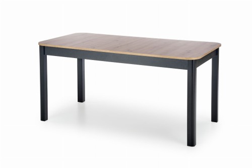 Stół rozkładany ST47M 160x80 Dąb Artisan / Czarny