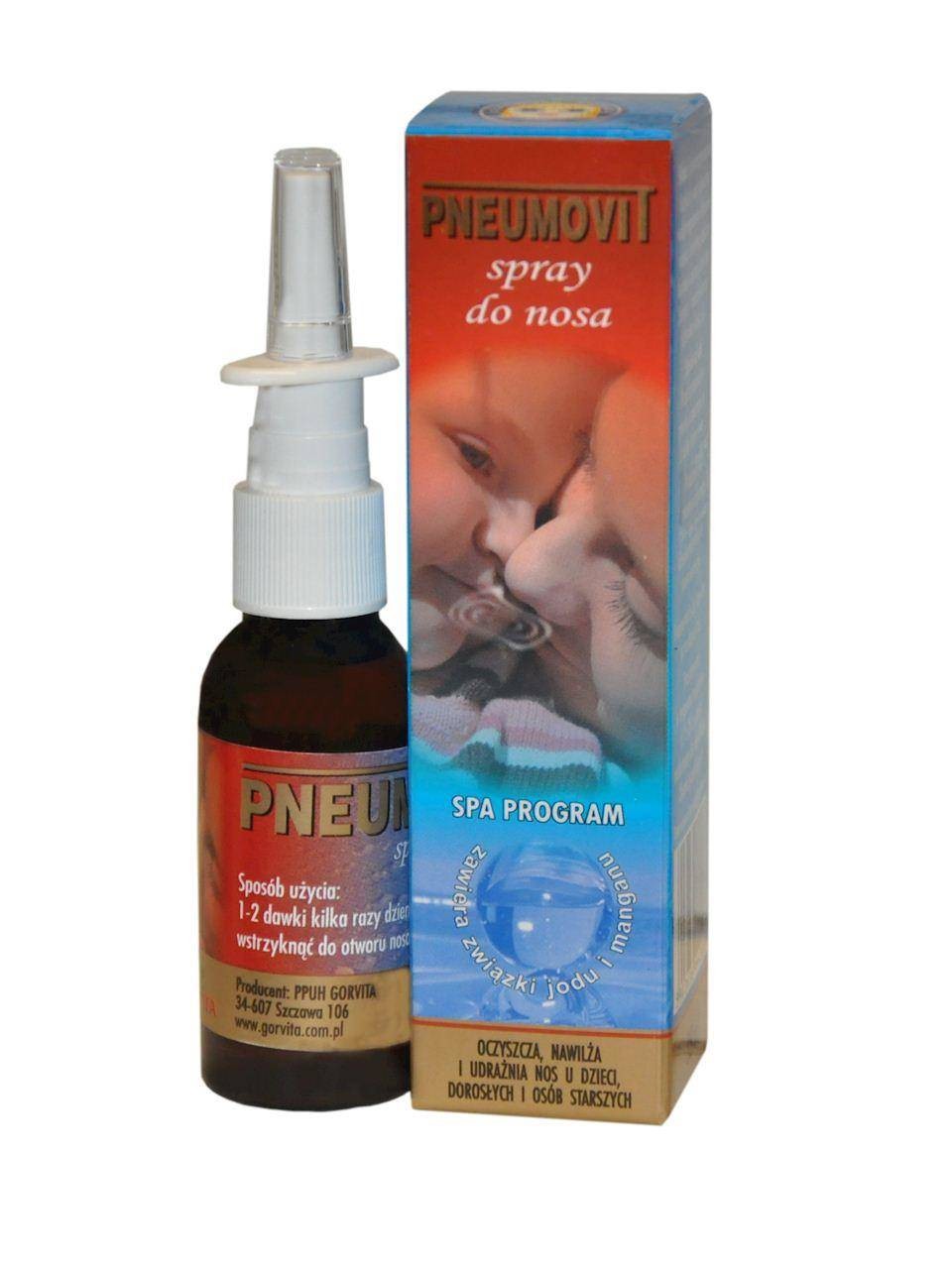 Gorvita Pneumovit spray do nosa 35 ml
