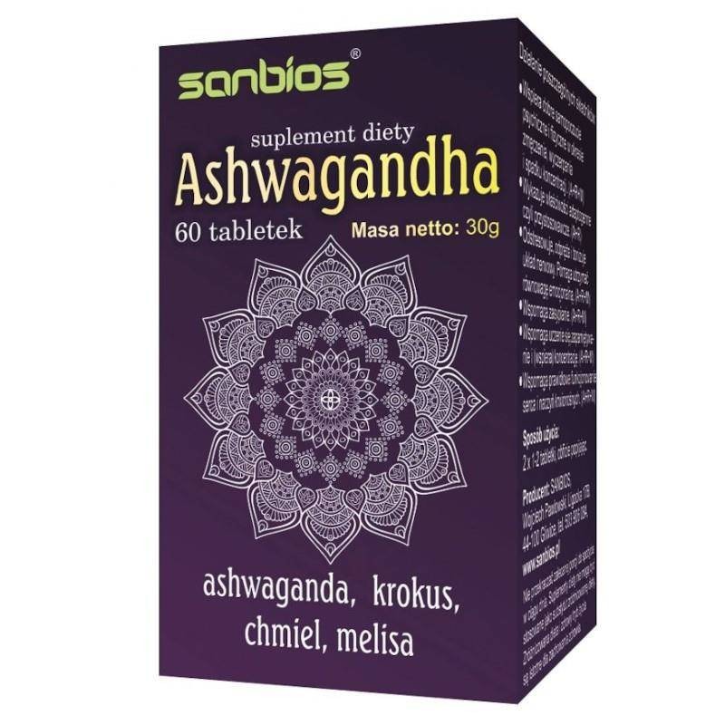 SANBIOS SANBIOS Ashwagandha 60 tabl. 21SANASHWA