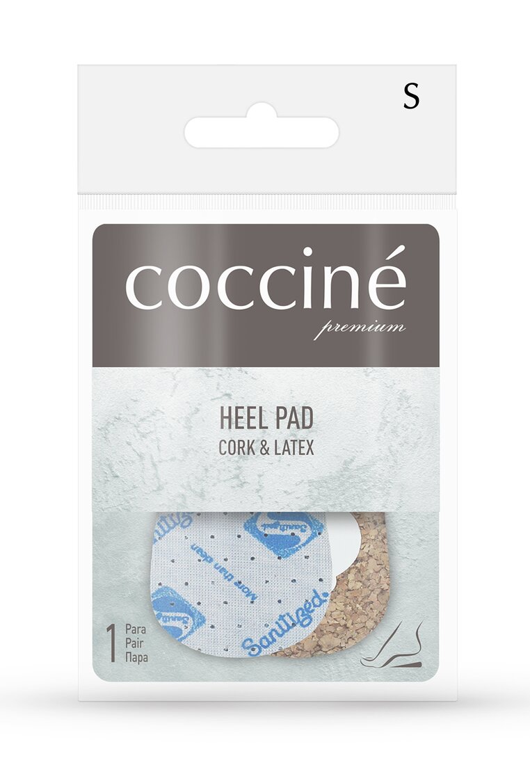 Lateksowe Podpiętki S do Butów z Korkiem Coccine