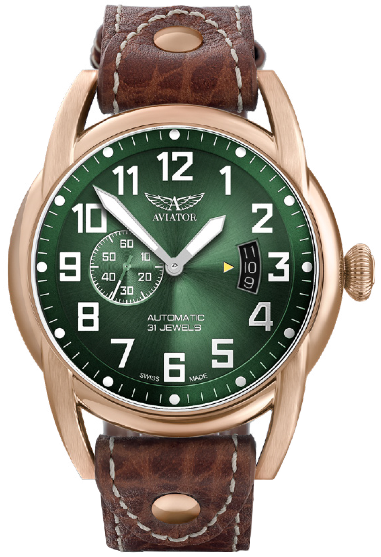 Zegarek Aviator V.3.18.2.311.4 BRISTOL SCOUT 1264