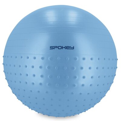 Piłka gimnastyczna SPOKEY Half Fit Niebieski (55 cm)