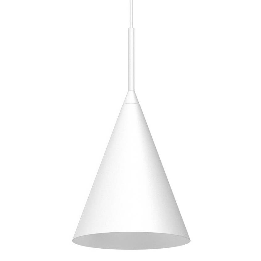 Zwisająca lampa Capital MLP0965   Milagro do jadalni trójkątna biały