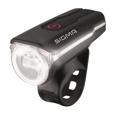 Sigma Aura 60 USB LED lampa przednia, czarna, One Size 17700