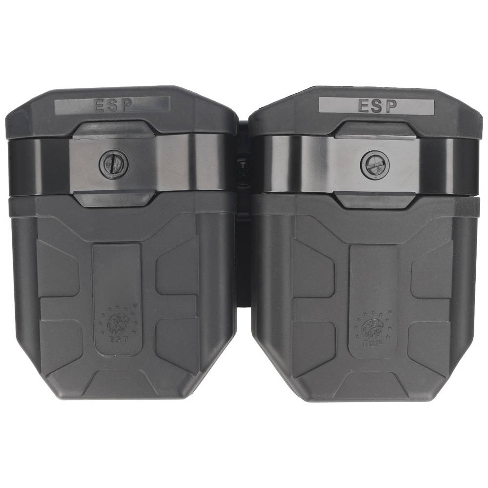 ESP - Podwójna ładownica karabinkowa AK-47/AK-74 - UBC-01 - Czarna - MH-MH-04-AK BK