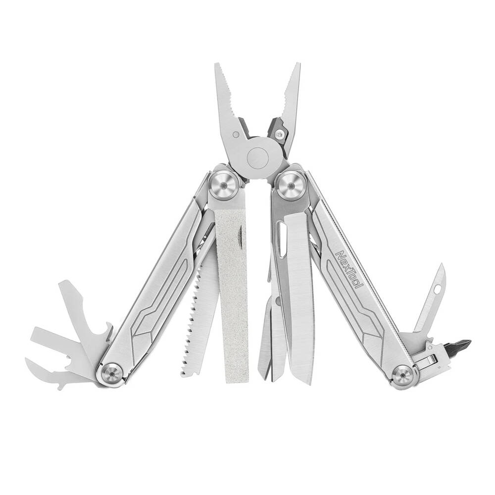 NexTool - Multitool Flagship Captain - 19 Narzędzi - Srebrny - NE20214