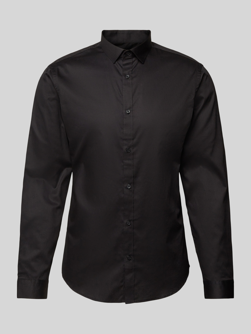 Koszula casualowa o kroju slim fit z kołnierzykiem typu kent model ‘CARDIFF’