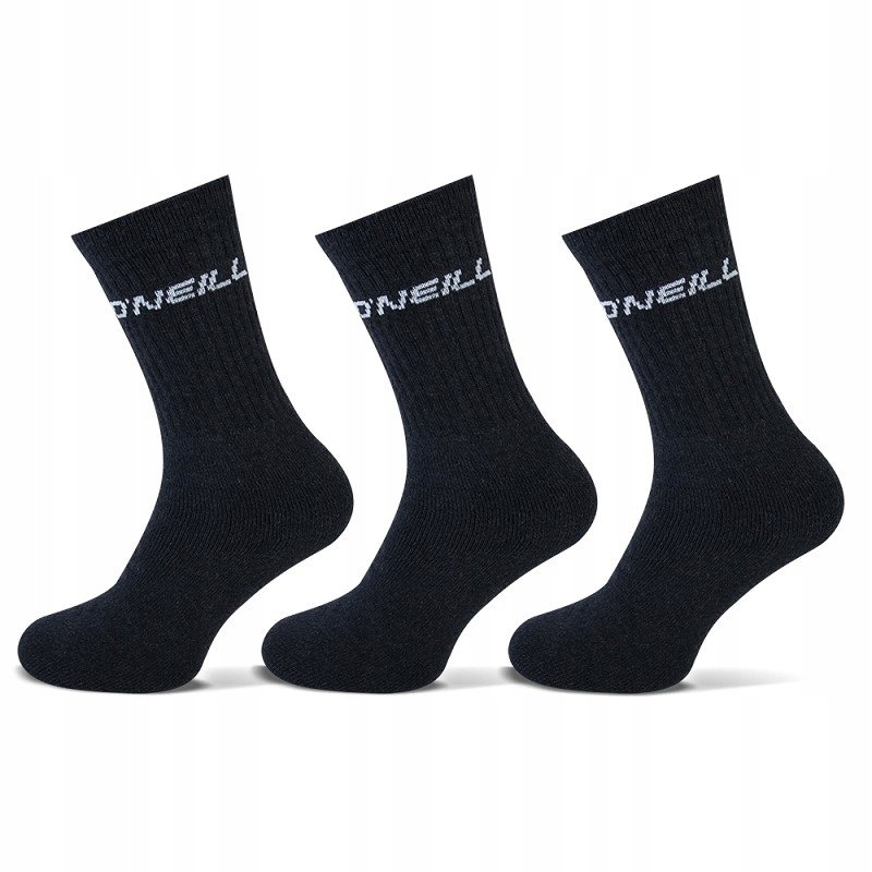 Skarpetki długie dla mężczyzn O'neill Sport socks 3-pak czarny 39-42