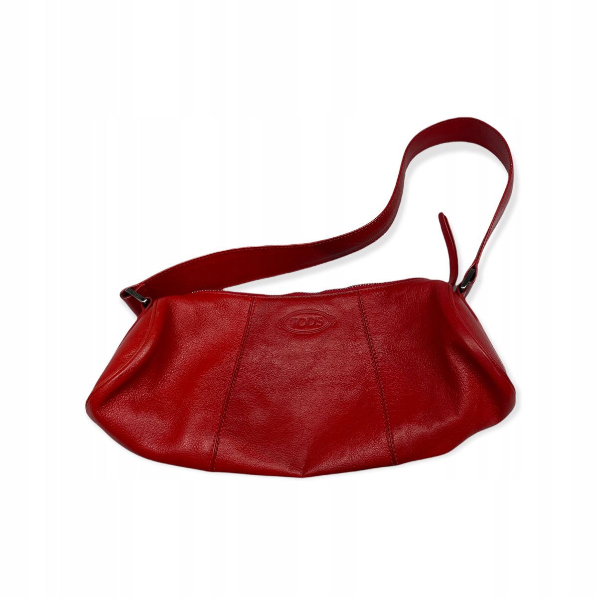 Elegancka mała czerwona torebka damska TOD'S