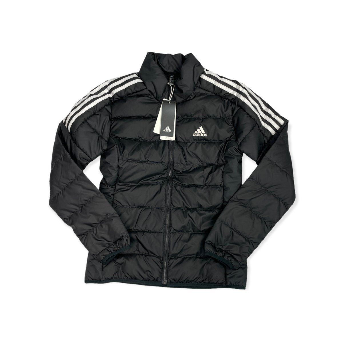 Pikowana czarna kurtka damska ADIDAS S