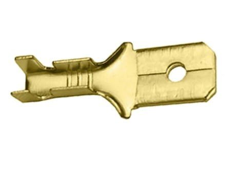 Konektor męski 1411 A6.3 mm - op.100 szt